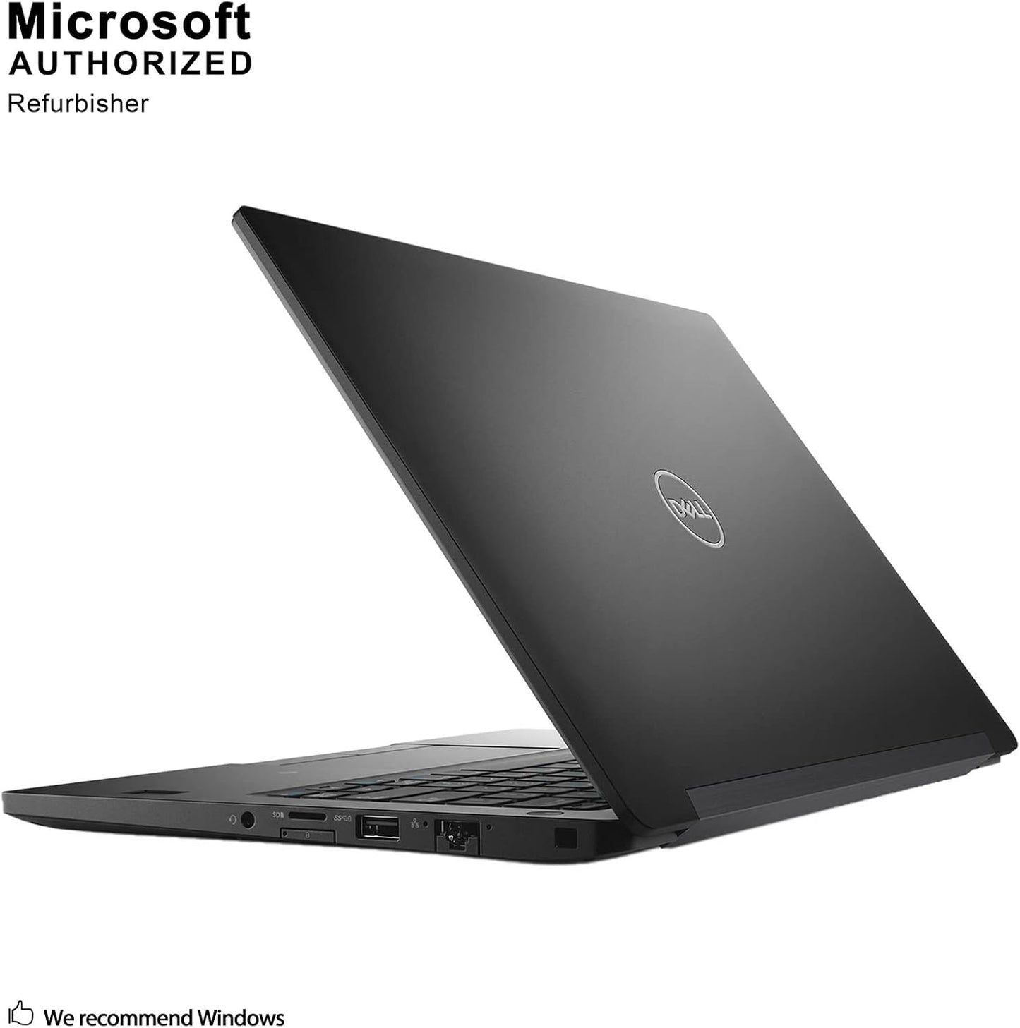 Dell Latitude 7390 Laptop, 13.3-Inch Fhd Touch Display, Intel Core I5-8350U Upto 3.6Ghz, 8Gb Ram, 256Gb Ssd, Wi-Fi, Bluetooth