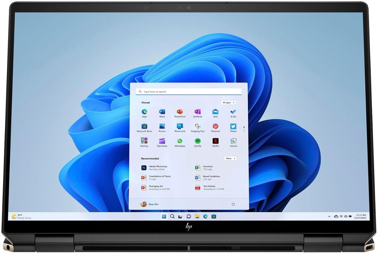 HP 2024 Spectre x360 2-in-1 14” Graphics 16GB LPDDR5 1TB SSD