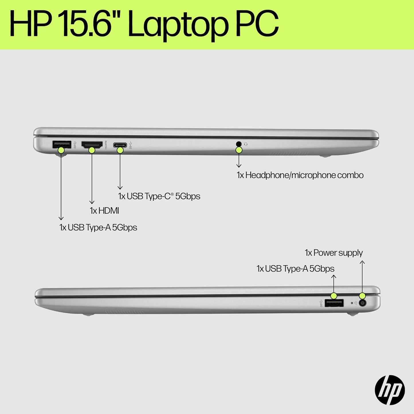 HP Laptop 15-fc0011ne 512 GB 18 GB RAM
