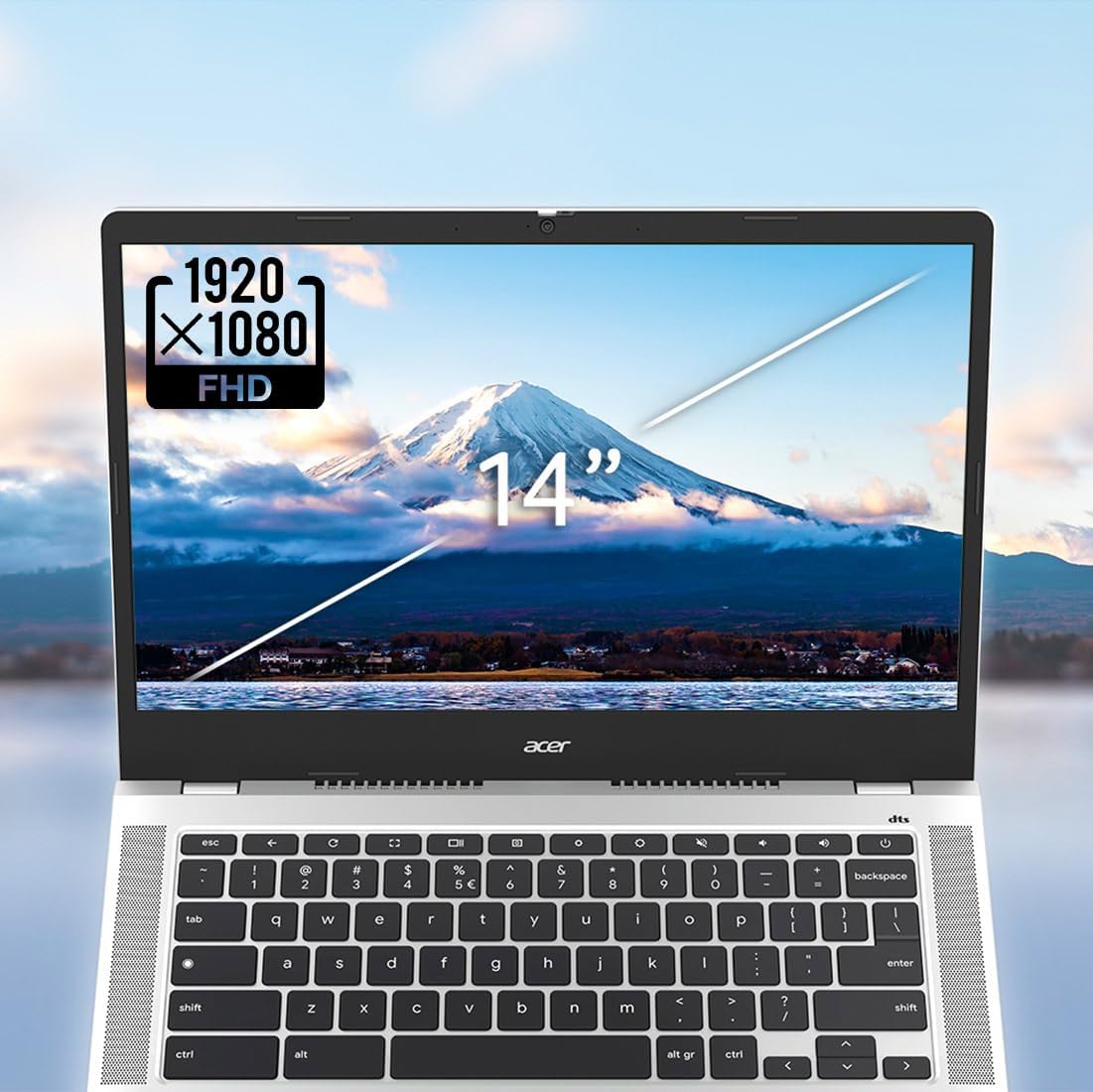 Acer Chromebook 314 4GB LPDDR5 | 64GB eMMC | Intel Wireless Wi-Fi 6E AX211
