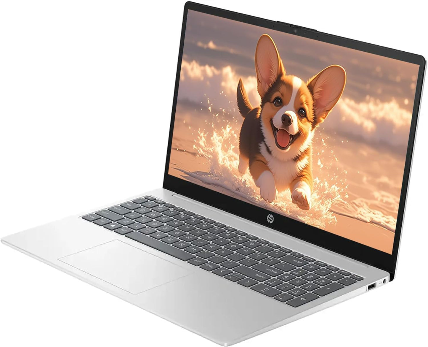 HP 15.6" Touchscreen Laptop 15 INCH HD Student Laptops, 12th Gen Intel 10 Cores Processor