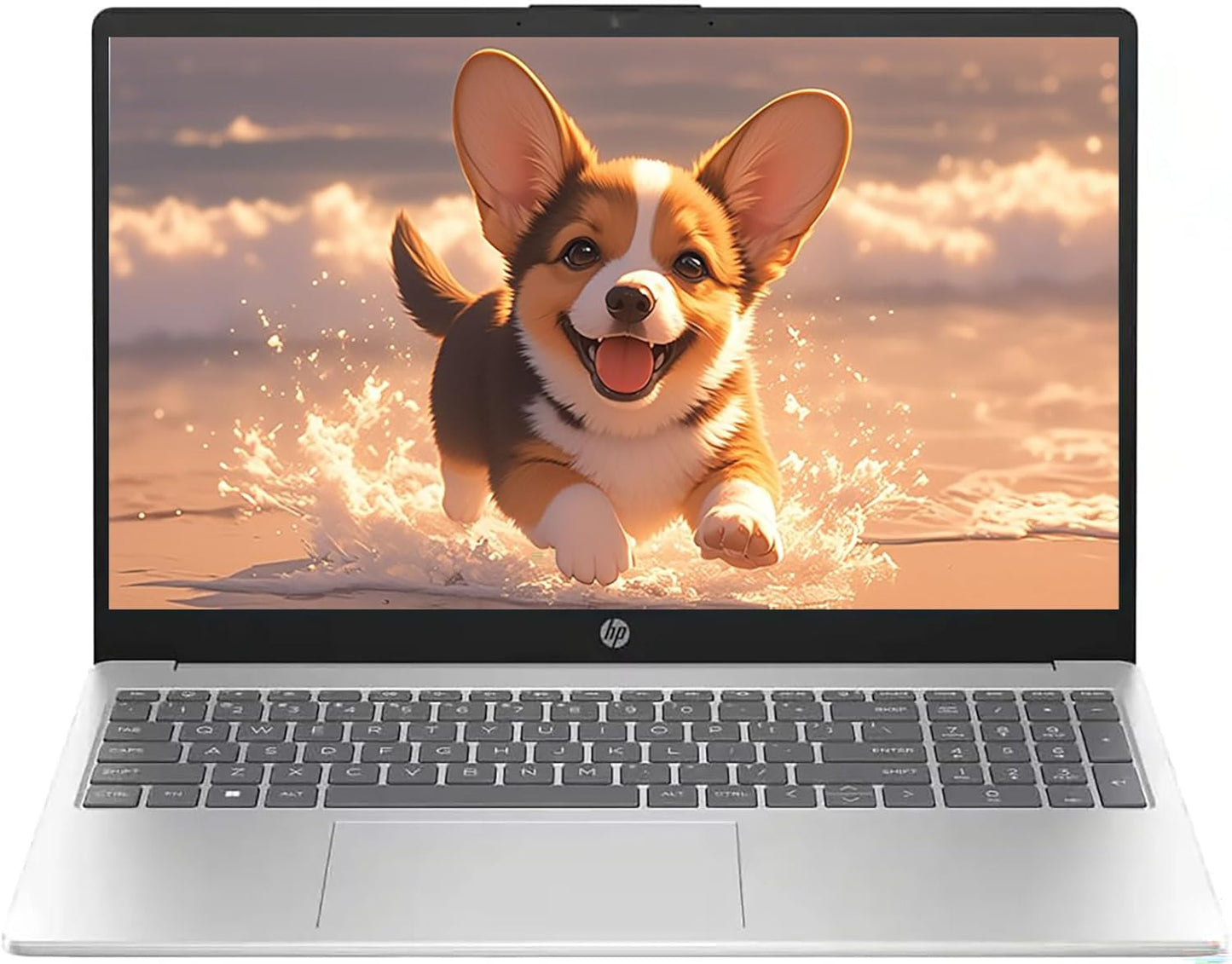 HP 15.6" Touchscreen Laptop 15 INCH HD Student Laptops, 12th Gen Intel 10 Cores Processor