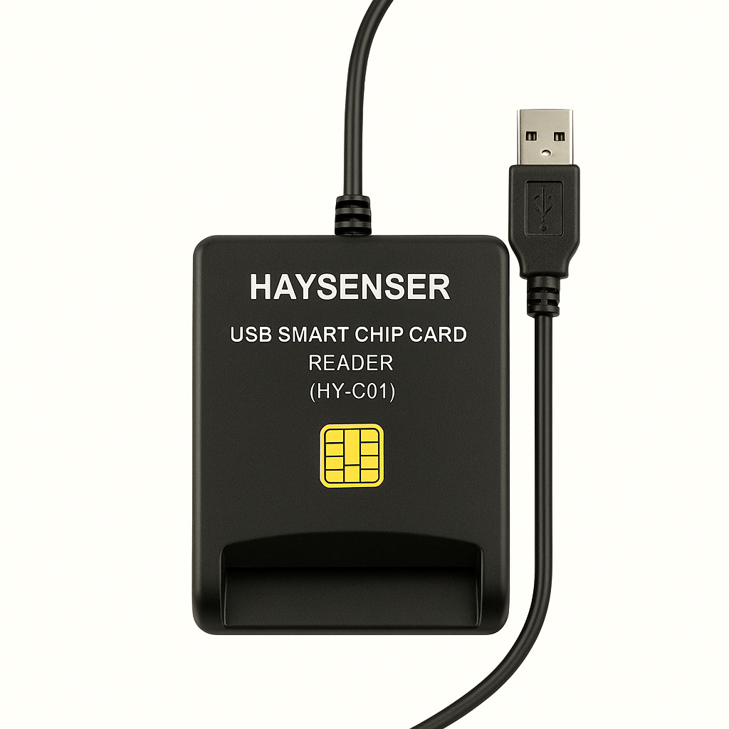 CARD READER HAYSENSER USB SMART CHIP CARD READER(HY-C01)