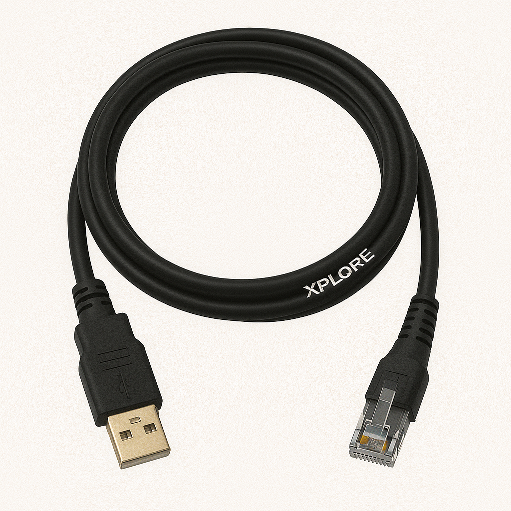 BARCODE SCANNER CABLE USB TO RJ45