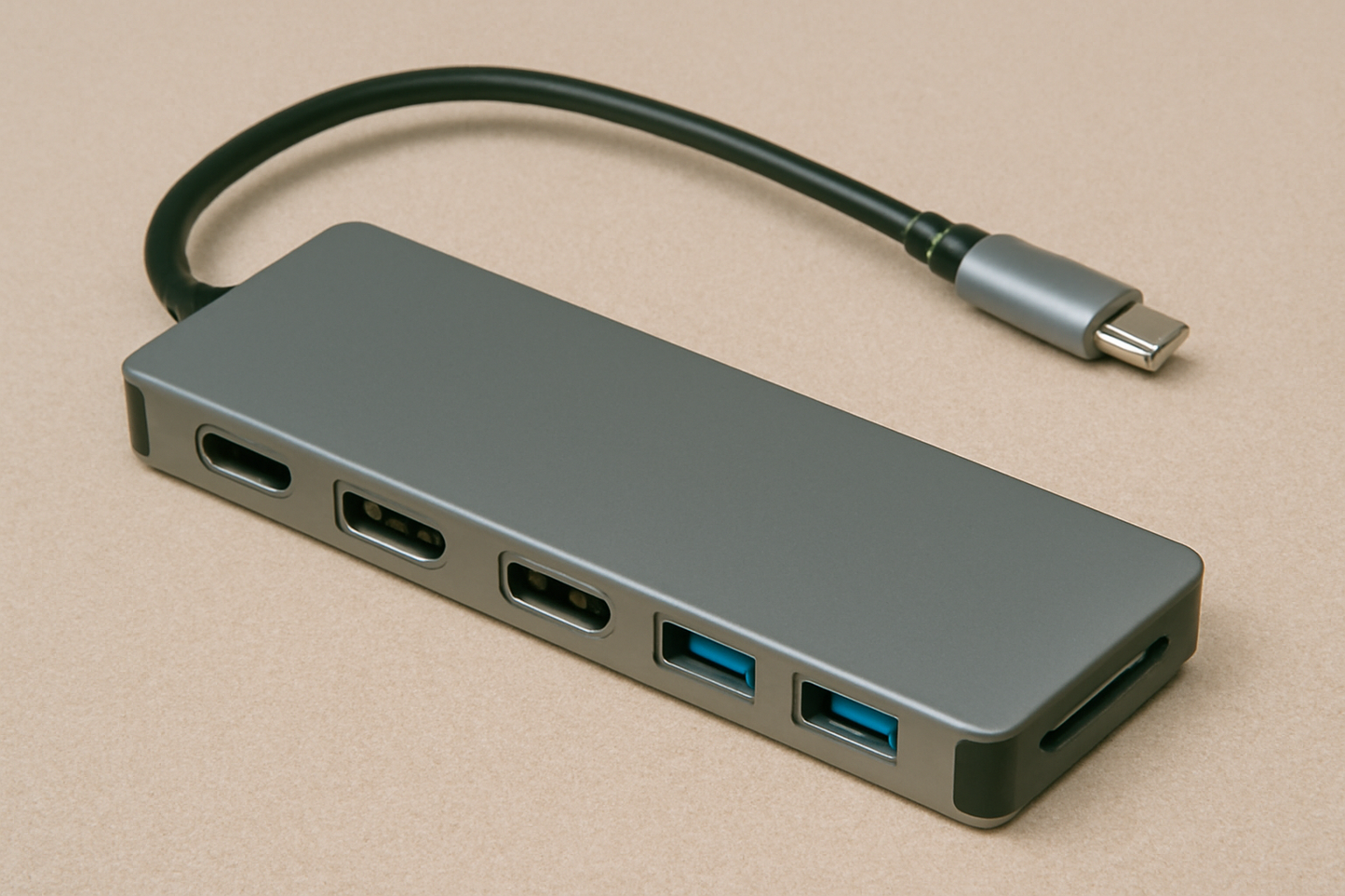 CONNECTOR TYPE C TO HDMI+USB3.0*2+DP