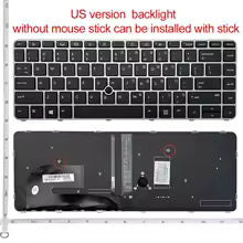 NEW Laptop Keyboard for HP for EliteBook