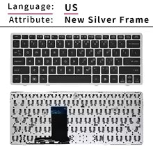 New US Russian Laptop Keyboard For HP Elitebook