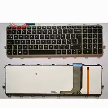 English/Russian/Spanish/Japanese Laptop Keyboard For HP