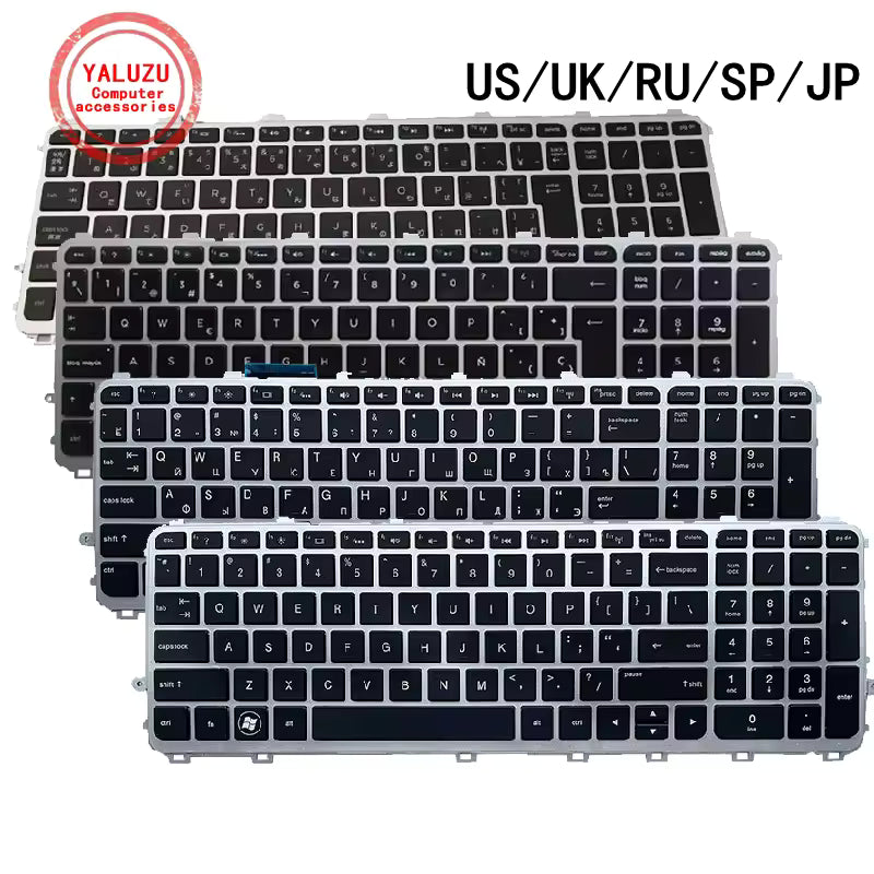English/Russian/Spanish/Japanese Laptop Keyboard For HP