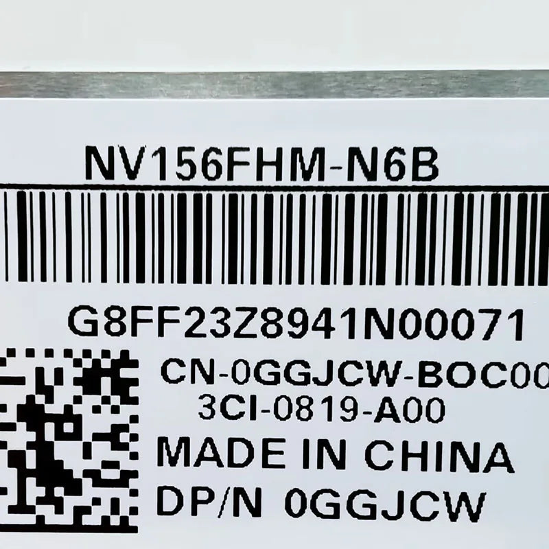 Grade A+ 15.6 Inch Slim LCD Matrix Replacement Panel