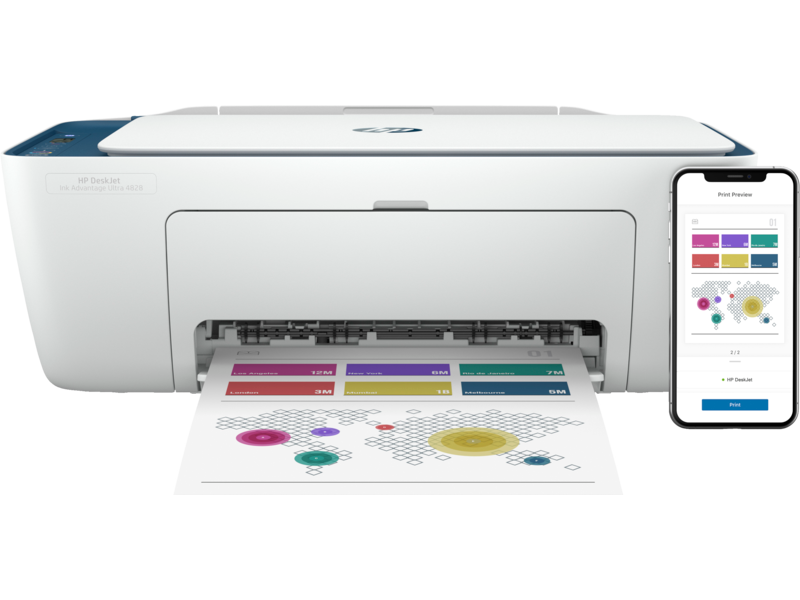 HP DEKSJET 4828 PRINTER
