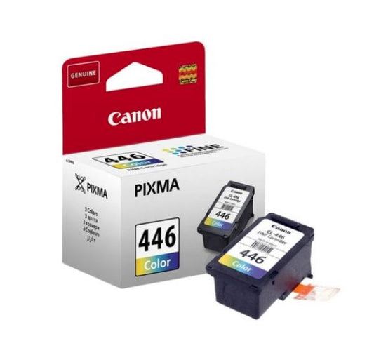 INK CARTRIDGE ORGINAL CANON PIXIMA 446 COLOUR