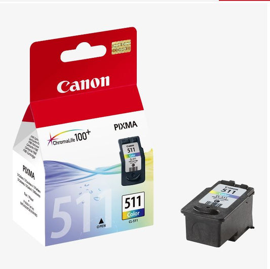 INK CARTRIDGE ORGINAL CANON PIXMA 511 COLOUR