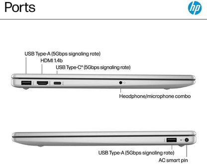 HP 15.6" Touchscreen Laptop 15 INCH HD Student Laptops, 12th Gen Intel 10 Cores Processor