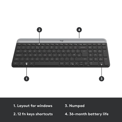 LOGITECH MK470 WHITE