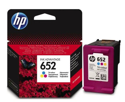 INK CARTRIDGE ORGINAL HP 652 TRI COLOUR