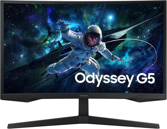 SAMSUNG 27 INCH ODYSSEY G5 CURVED GAMING MONITOR - LS27CG552EMXUE