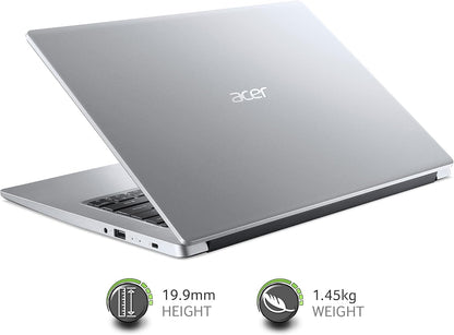 acer Aspire 1 Intel Celeron N4500 Laptop 4GB 64GB Full HD Display Microsoft Office 365 Windows 11 S