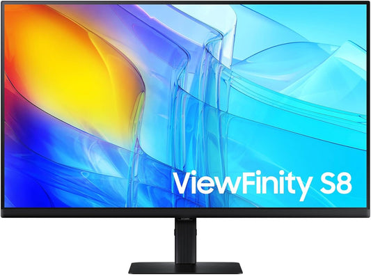 SAMSUNG ViewFinity S8 S80D Monitor, 32" 4K UHD --- LS32D806UAMXUE