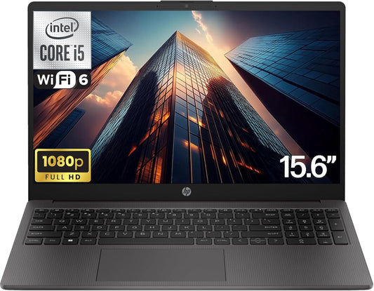 HP 250 255 G10 Business Laptop  16GB RAM, 512GB PCIe SSD for Home, Student, Webcam, Numeric Keypad, Windows 11 Pro