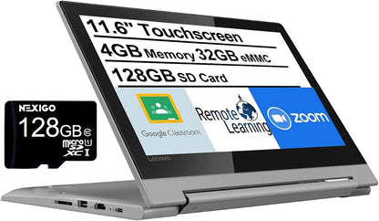 Lenovo 2022 Chromebook Flex 3  MT8173C CPU, 4GB LPDDR3, 32GB