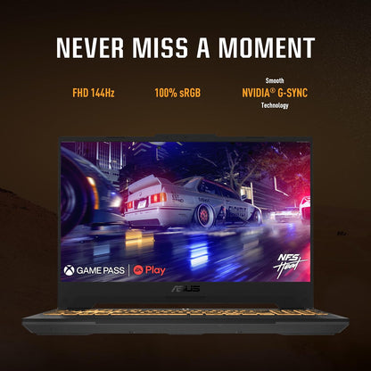 ASUS TUF F15 FX507VV-I7161G (Jaeger Gray), Gaming Laptop  i7-13620H 16GB 1TB PCIE G3 SSD,