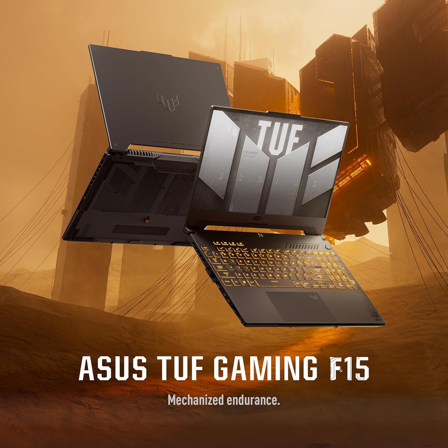ASUS TUF F15 FX507VV-I7161G (Jaeger Gray), Gaming Laptop  i7-13620H 16GB 1TB PCIE G3 SSD,