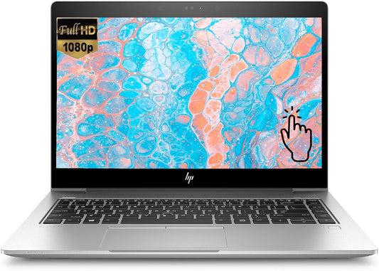 HP EliteBook 840 G6 Business Laptop with Backlit Keyboard, 14in FHD (1920x1080) Notebook, Intel Core i5-8365U up to 4.1GHz, 16GB RAM, 512GB SSD