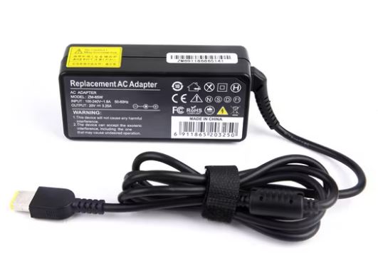 LAPTOP CHARGER LENOVO 20V4.5A USB PIN