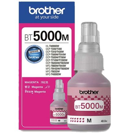 BROTHER INK BOTTLE BT5000 MAGENTA