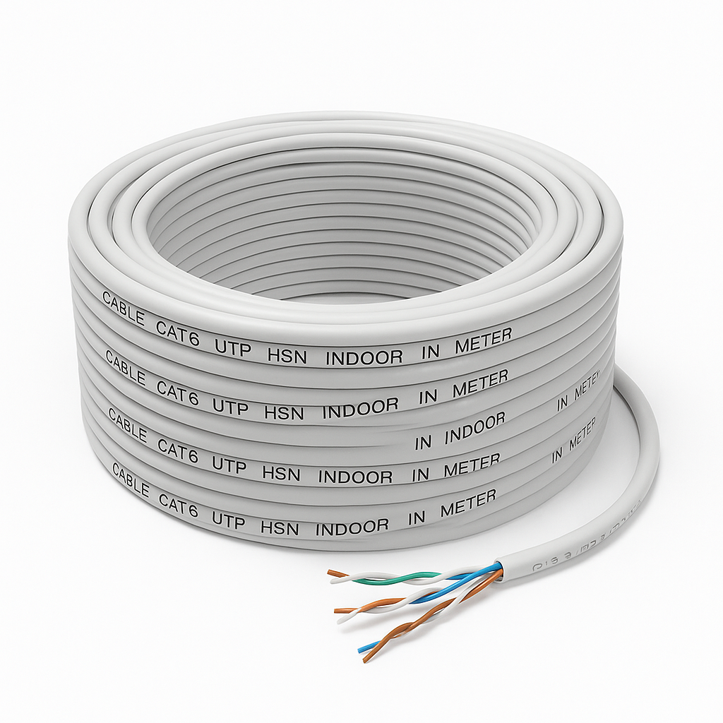CABLE CAT6 UTP HSN INDOOR IN METER