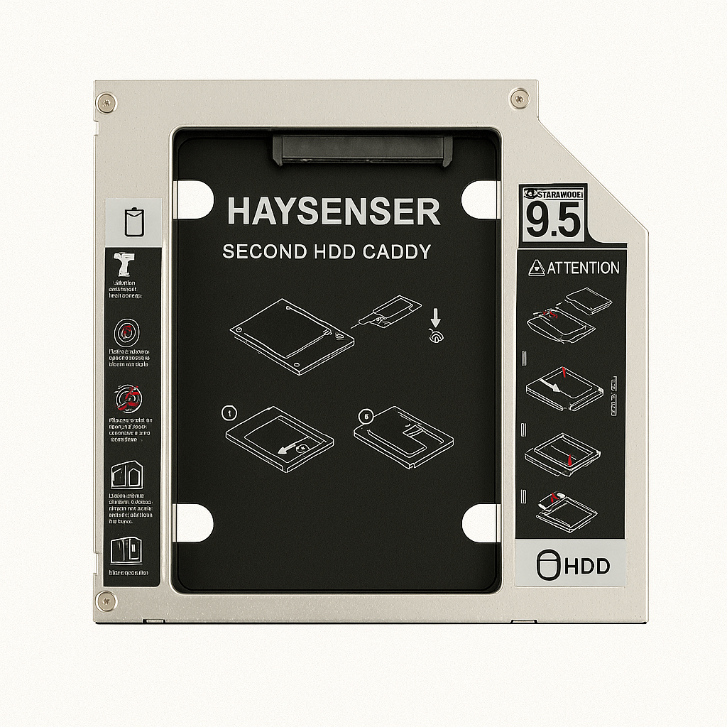 CADDY SECOND HARD DISC CADDY HAYSENSER 9.5"