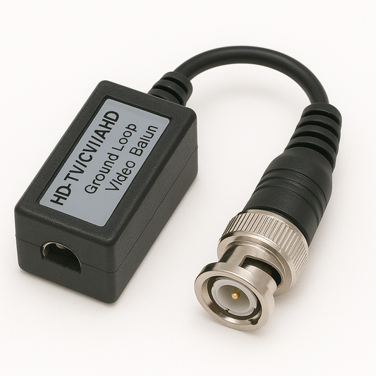 CCTV CONNECTOR HD-TVI/CVI/AHD GROUND LOOP ISOLATED VIDEO BALUN