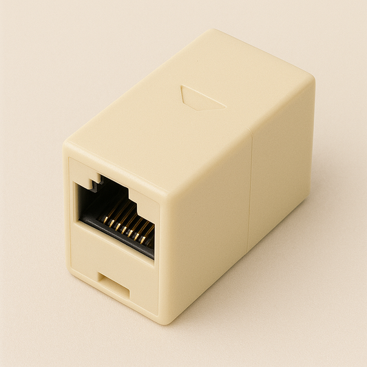 CONNECTOR RJ45 CAT5 COUPLIER PLUG NETWORK LAN CABLE JOINTER EXTENDER CONNECTOR ADAPTER