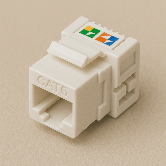 Import ProductCONNECTOR KEYSTONE JACK RJ45 CAT6 NETWORK ETHERNET