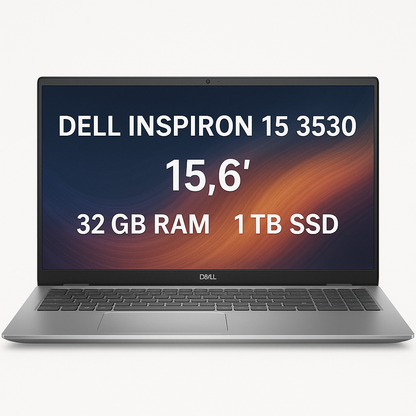 Dell Inspiron 15 3530 15.6” 32 GB RAM, 1 TB SSD
