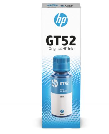 INK BOTTLE HP GT52 CYAN