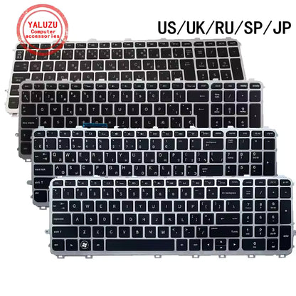 English/Russian/Spanish/Japanese Laptop Keyboard For HP