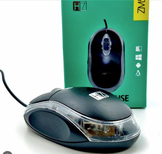MOUSE WIRED HEATZ ZM52